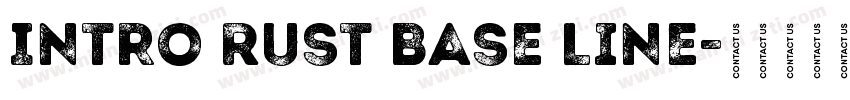 Intro Rust Base Line字体转换